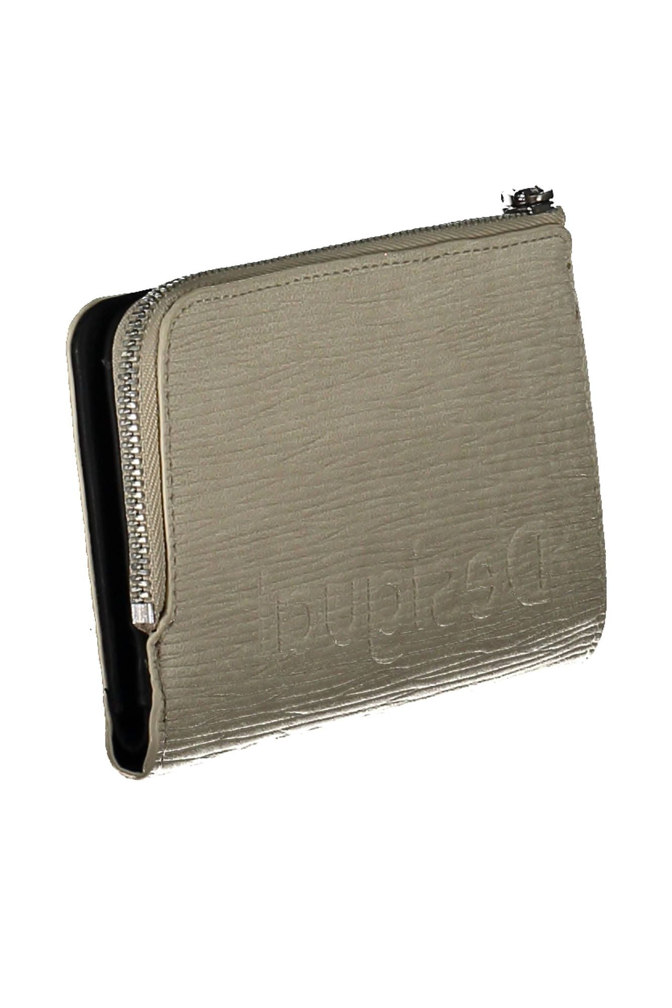 White Polyurethane Women Wallet