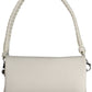 White Polyurethane Women Handbag