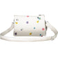 White Polyurethane Women Handbag