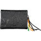 Black Polyurethane Women Handbag