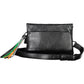 Black Polyurethane Women Handbag