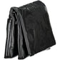 Black Polyurethane Women Handbag