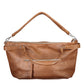 Brown Polyethylene Women Handbag