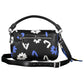 Black Polyethylene Women Handbag