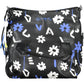 Black Polyethylene Women Handbag