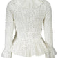 White Cotton Women Blouse