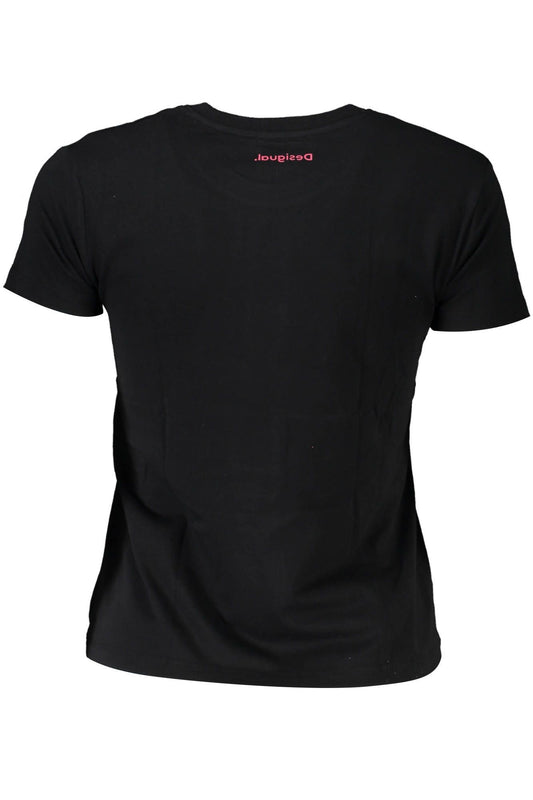 "Black Cotton Women's Top"