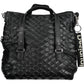 Black Polyurethane Women Handbag