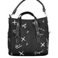 Black Polyethylene Women Handbag