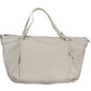 White Polyethylene Women Handbag