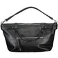 Black Polyurethane Women Handbag