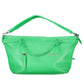 Green Polyurethane Women Handbag