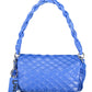 Blue Polyethylene Women Handbag