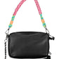 Black Polyethylene Women Handbag