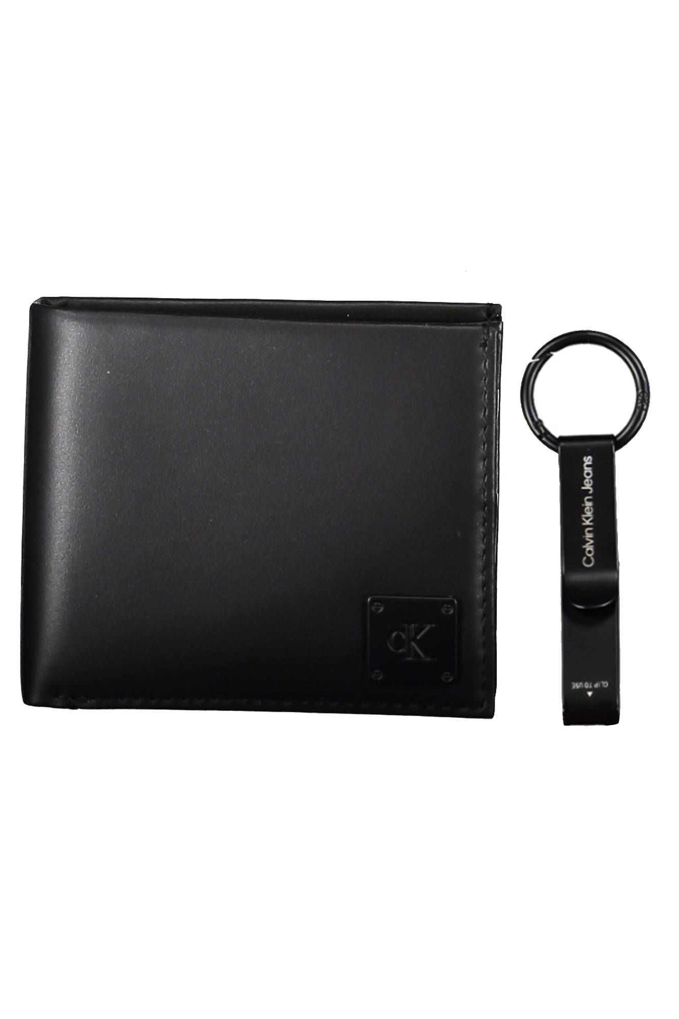 Black Leather Men Wallet