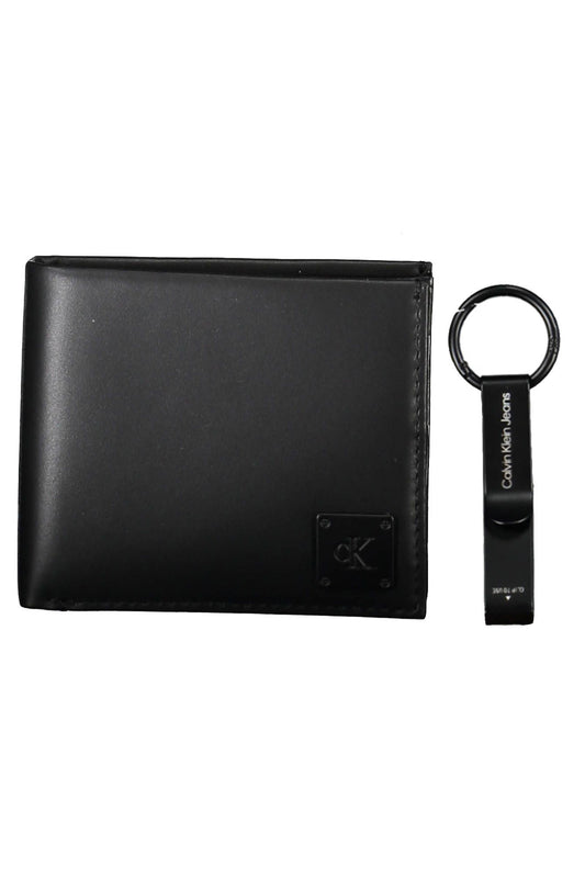 Black Leather Men Wallet