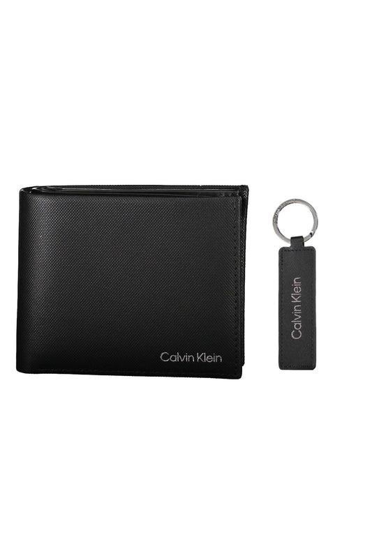 Black Leather Men Wallet
