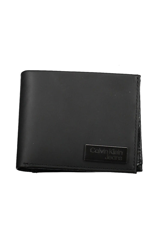 Black Leather Men Wallet