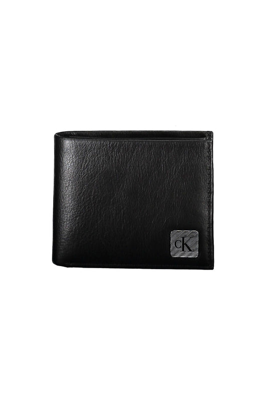 Black Leather Men Wallet