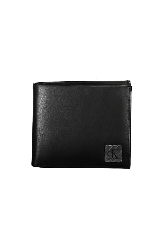 Black Leather Men Wallet