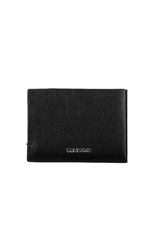 Black Leather Men Wallet