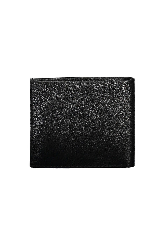 Black Leather Men Wallet