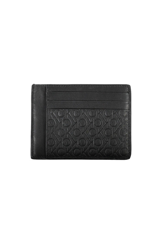 Black Leather Men Wallet