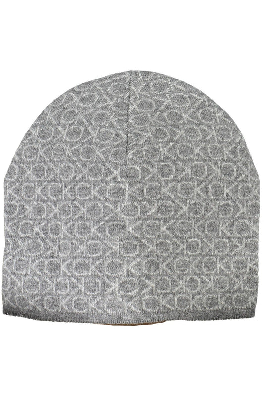 Gray Wool Men Cap