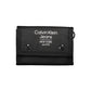 Black Polyester Men Wallet