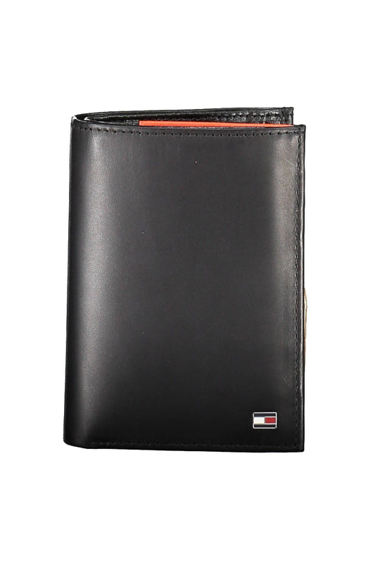 Black Leather Men Wallet