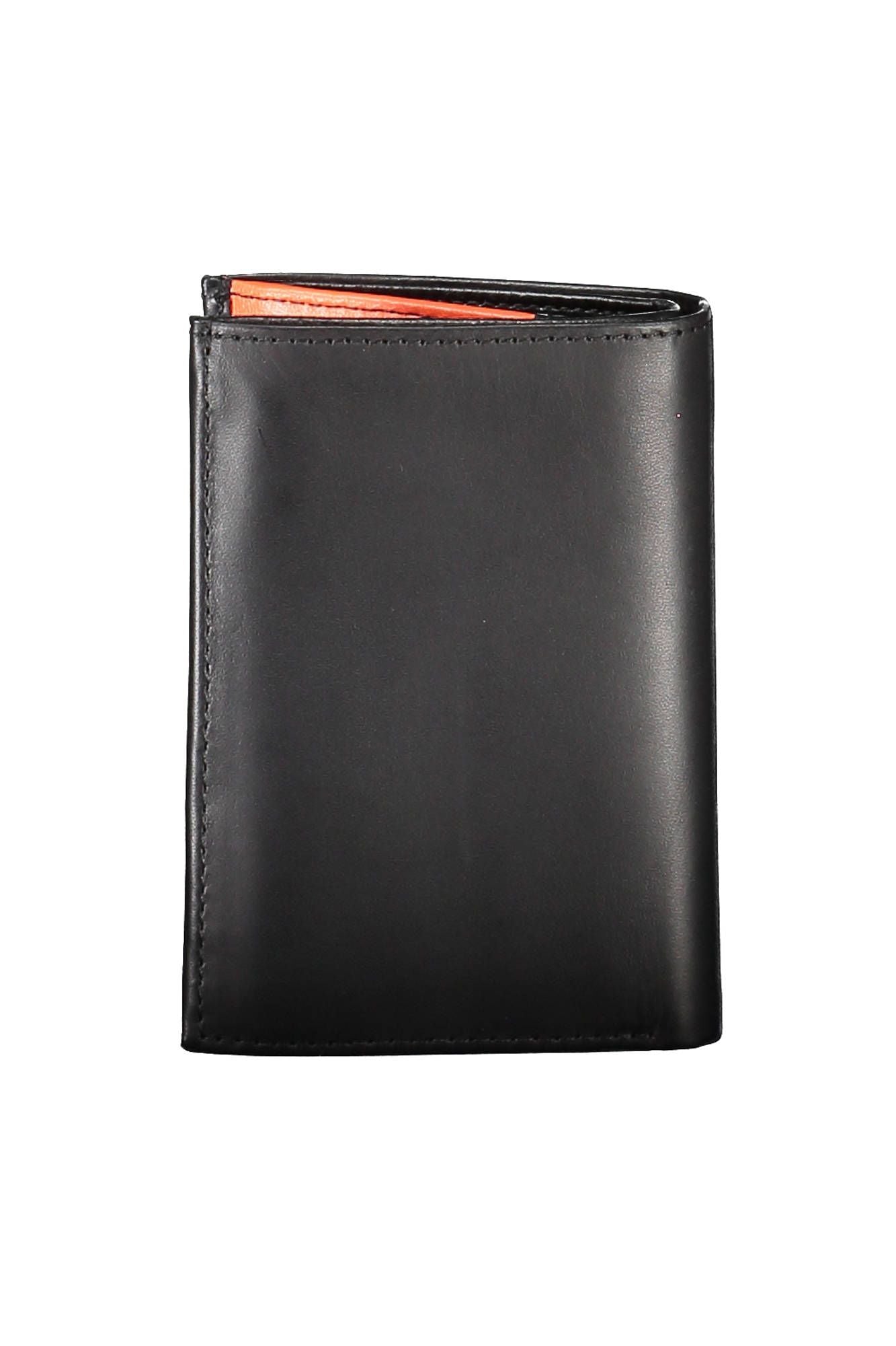 Black Leather Men Wallet