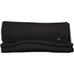 Black Cotton Men Scarf