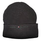 Black Cotton Men Cap
