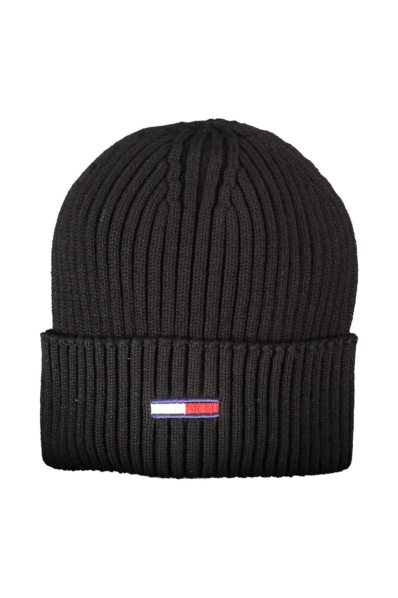 Black Cotton Men Cap