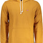 Warm Hooded Sweatshirt in Brushed Brown Cotton