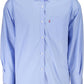 Light Blue Cotton Men Shirt