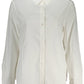 Elegant White Long Sleeve Cotton Shirt