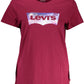 Red Cotton Women T-Shirt