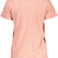 Chic Pink V-Neck Logo Tee