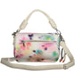 White Polyurethane Women Handbag