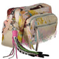 White Cotton Women Handbag