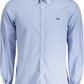 Light Blue Cotton Men Shirt