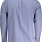 Blue Cotton Men Shirt