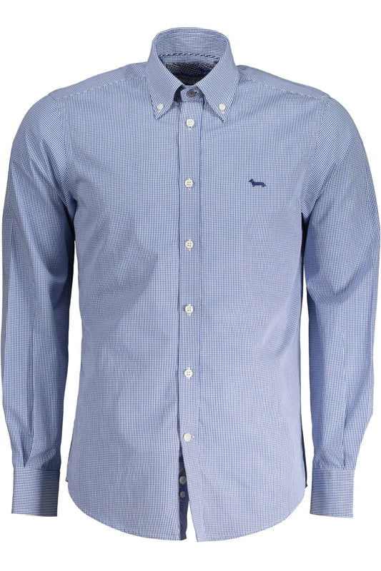 Blue Organic Cotton Men Shirt