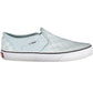 "Light Blue Polyester Women Sneaker"