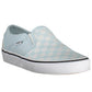 "Light Blue Polyester Women Sneaker"