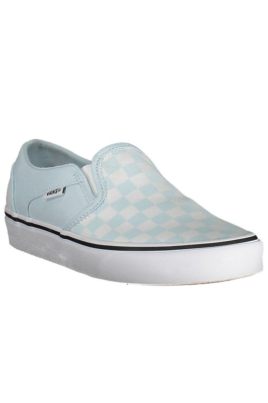 "Light Blue Polyester Women Sneaker"