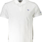 White Cotton Men Polo Shirt
