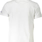 White Cotton Men Polo Shirt