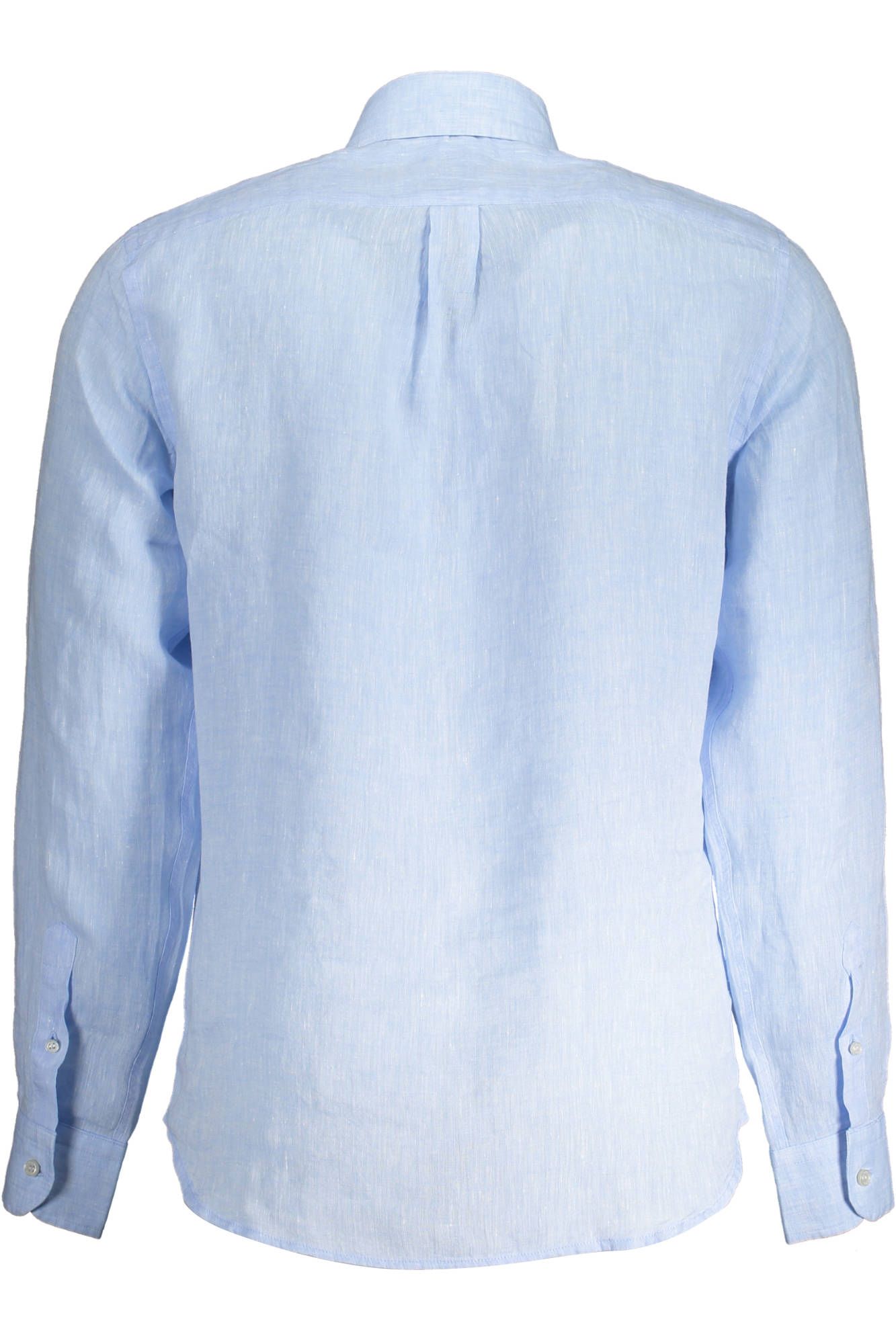 Light Blue Linen Men Shirt